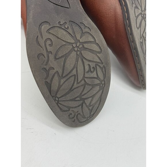 BOC Women's Waterproof Leather Ankle Boots Size 10 M Brown Side Zipper Casual - Picture 15 of 16